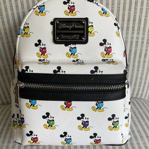 NWT Mickey Mouse Disney Parks Loungefly | Rainbow Mickey Loungefly